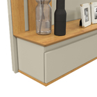 Home Suspenso Para Tv 1.6 Com Portas Trend - Off White Com Ci