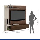Home Suspenso Para Tv Até 60 Polegadas 2 Portas Los Angeles V
