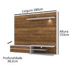 Home Suspenso Para Tv Até 60 Polegadas Com Led E Porta Bascul