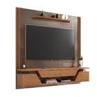 Home Suspenso Para Tv Bremen 1.8 Cinza/noce