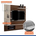 Home Suspenso Para Tv Montana Valdemóveis Chocolate/off White
