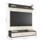 Home Suspenso Para Tvs Até 47 Polegadas Maldivas Grafite Carr