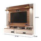 Home Suspenso Rihanna Tv 55 180cm 2 Portas Nature Off White T