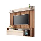 Home Suspenso Self Tv 55" 160cm 1 Porta Nature Off White Bnn