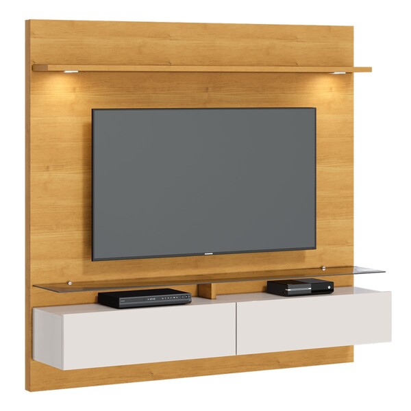 Home Suspenso Vidratto 1.8 Nature Com Off White - Imcal Móveis