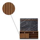 Home Theater Alice 160cm Tv 65" Noce Milano Grigio Fosco Bnn