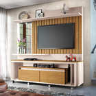 Home Theater Astúrias Tv 60 200cm 2 Gavetas Off White Carvalh