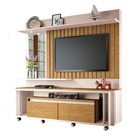 Home Theater Astúrias Tv 60 200cm 2 Gavetas Off White Carvalh