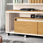 Home Theater Astúrias Tv 60 200cm 2 Gavetas Off White Carvalh