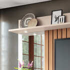 Home Theater Astúrias Tv 60 200cm 2 Gavetas Off White Nature