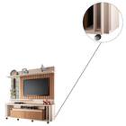 Home Theater Astúrias Tv 60 200cm 2 Gavetas Off White Nature