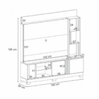 Home Theater Auge Nature / Off White - Hb Móveis