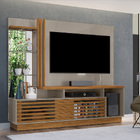 Home Theater Aurora Plus Com Led Tv 60 Fendi Naturale Tana De