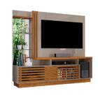Home Theater Aurora Plus Com Led Tv 60 Fendi Naturale Tana De