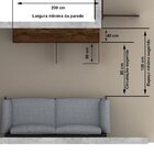 Home Theater Estante Italian Tv 60 Polegadas Madero Tx Para S