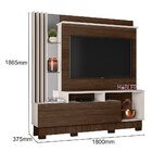 Home Theater Genova P/tv 55 C/esp.noce Espl/of.artico Mobler