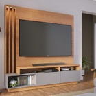 Home Theater Humaita Freijó/cinza Fosco - Colibri Móveis