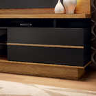 Home Theater Palazzo Tv 70 210cm 2 Gavetas Carvalho Intense P