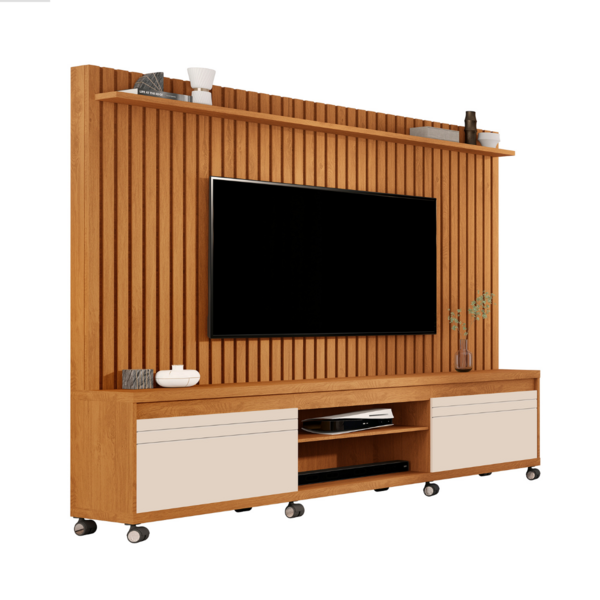 Home Theater Para Sala Tv De Até 55 Polegadas Pés Em Rodizio