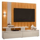 Home Theater Para Tv 65 Polegadas Ripado Com Prateleira Zaíra