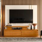 Home Theater Para Tv 75 Polegadas Com 2 Gavetas New Ártemis C