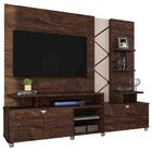 Home Theater Para Tv Até 55 Pol. Com Led Cross Noce/off White