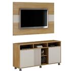 Home Theater Rack Painel Para Tv Até 50 Polegadas Sala Quarto