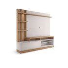 Home Theater Ripado Led Tvs 65 Polegadas 1 Porta 4 Nichos Fre