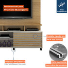 Home Theater Star Tv Até 60 Polegadas Valdemóveis Cinamomo Of