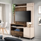 Home Theater Timber Tv 50 136cm 2 Portas Deck Off White Bnn D