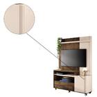 Home Theater Timber Tv 50 136cm 2 Portas Deck Off White Bnn D