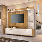 Home Theater Titan Tv 60 200cm 4 Portas Carvalho Intense Off