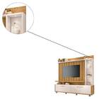 Home Theater Titan Tv 60 200cm 4 Portas Carvalho Intense Off