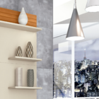 Home Theater Tv De Até 55 Polegadas Pés Em Rodízios Quatro Pr