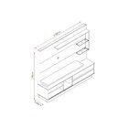 Home Theater Vicente Madetec Off White/savana