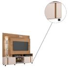 Home Theater Vitral Tv 55 180cm 2 Portas Freijó Off White Tan