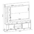 Home Theater Vitron Cinamomo Off White – Hb Móveis