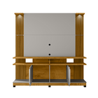 Home Theater York Led Ripado Naturalle/off White - Bechara Mó