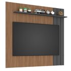Home Theather Catamarca 200cm Rack 2 Portas Ripadas E Painel