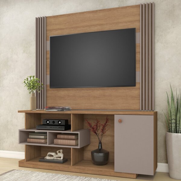 Home Theather Menphis 180cm Rack 1 Porta E Painel Para Tv 60