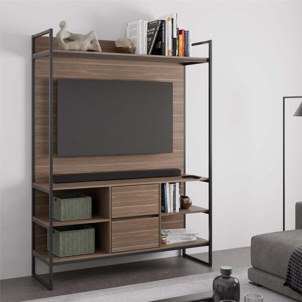 Home Tv Industrial 4 Prateleira Venon Montana