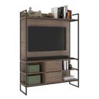 Home Tv Industrial 4 Prateleira Venon Montana