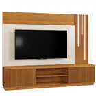 Home Valencia Ripado C/led Cascata 2 Portas Tv 75 Mavaular