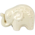 Home&co African Adorno Decorativo 13x18x10cm Cerâmica Creme E