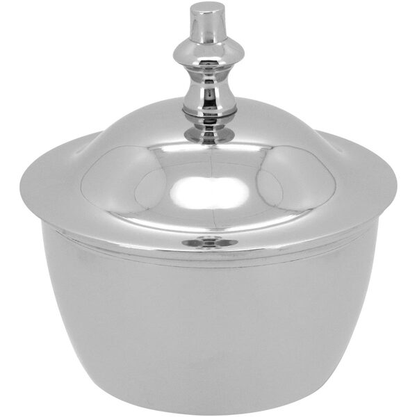 Home&co Amne Porta Joias 9x9x9cm Metal Prata