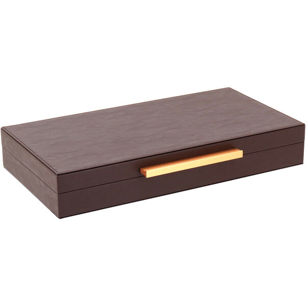 Home&co Caixa Organizadora Decoração 8x46x24cm Sintético Marr