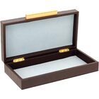 Home&co Caixa Organizadora Decoração Sintético Marrom 3 Peças