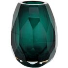 Home&co Gemstone Vaso Decorativo Enfeite 16x16x13cm Vidro Ver