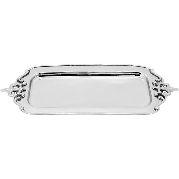Home&co Hattie Bandeja Para Servir 2x39x16cm Metal Prata