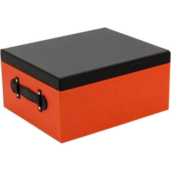 Home&co Lolytte Caixa Organizadora Decoração 17x35x29cm Sinté